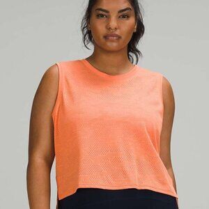 Lululemon Train to Be Tank - 8 Dot Camo Golden Apricot